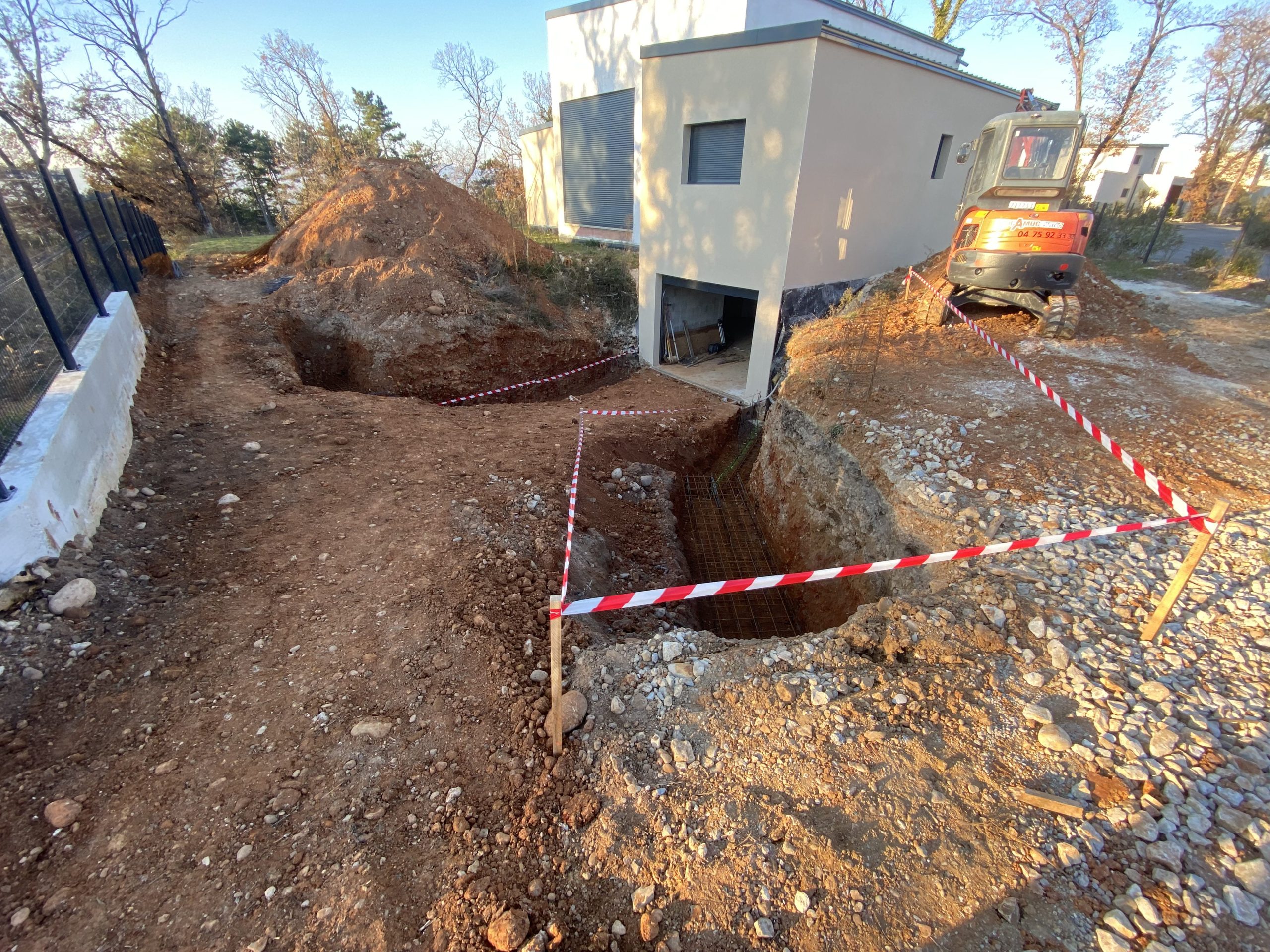 Preparation-fondation-mur-Montelimar