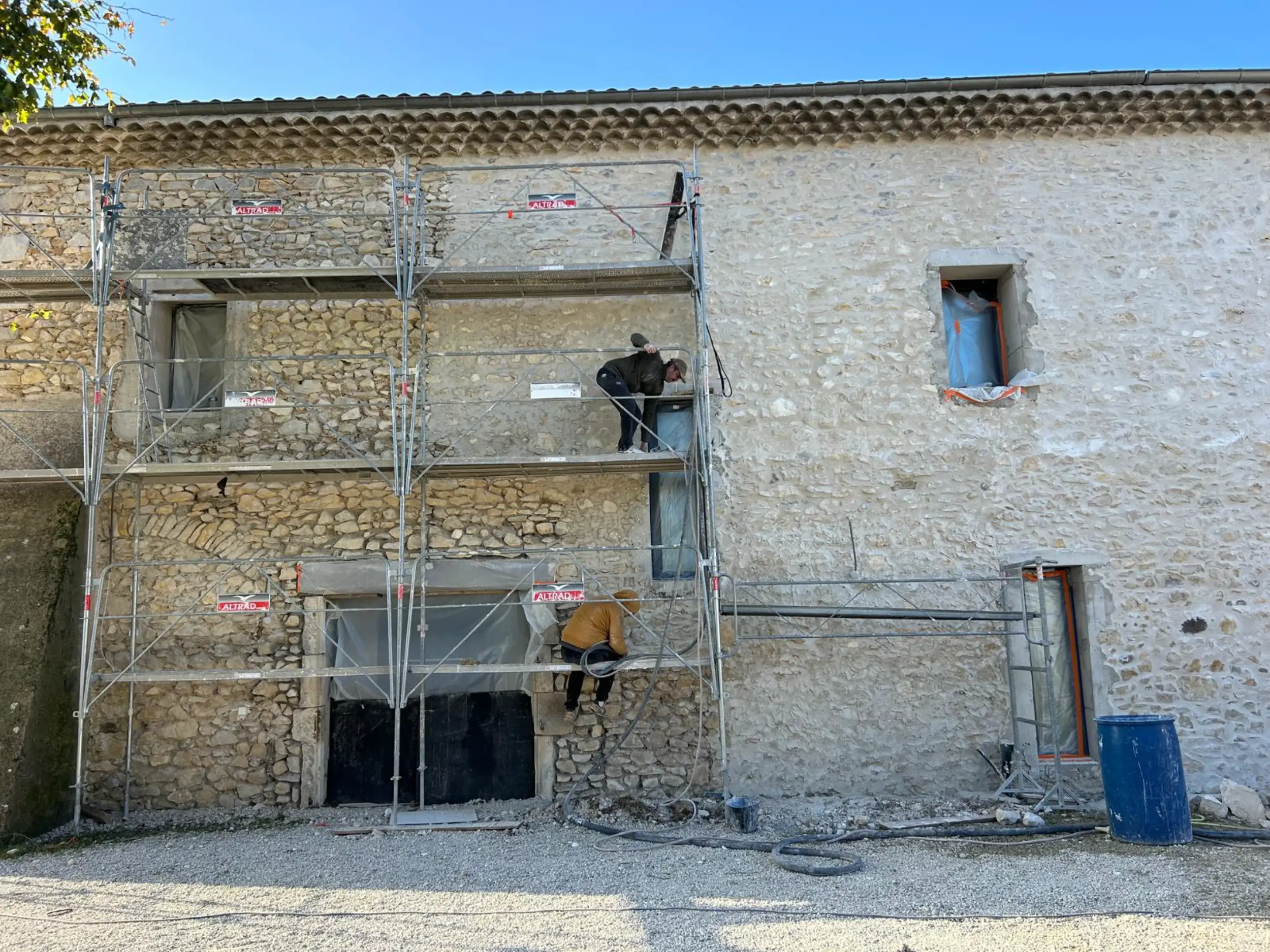 Rénovation maçonnerie drome provenciale